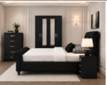 Modern Bedroom Collection with Wardrobe and Storage Units - Image 3