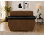 Shannon One Seater Brown Sofa - Stylish Shannon Living Room Chair - Image 4