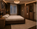 Elegant Upholstered Bed Room Set with Matching Storage Furniture - Image 4