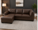 Brown Premium 4 Seater Leather Sofa