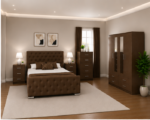 Premium Bedroom Furniture Set - Elegant & Functional Design - Create Your Dream Space Luxury Bedroom Furniture
