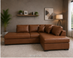 Dylan Premium 4 Seater Leather Sofa – Dylan Luxury Corner Sofa - Image 2