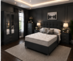 Luxury Bedroom with Modern Furniture-Premium Luxury Sleep Suite - Image 4