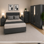 Coordinated Bedroom Interior Package with Full Storage Setup - Image 5