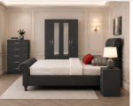 Luxury Bedroom Ensemble with Matching Furniture Pieces - Image 4