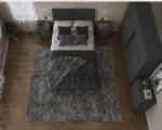 Modern Charcoal Bedroom Suite - Chest of Drawers, Bed Side Tables and Wardrobe Included - Image 3