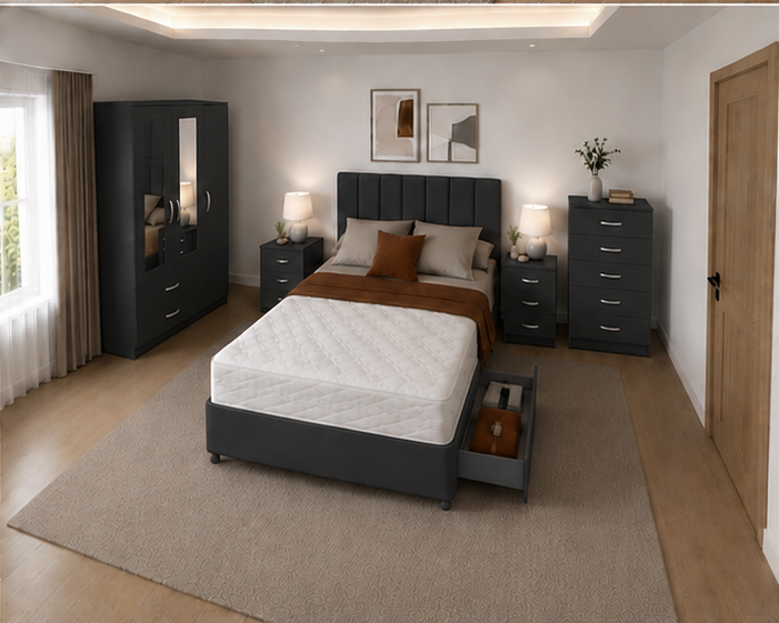 Elegant Master Bedroom Collection - Designer Bedroom Furniture Suite