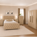 Modern Bedroom Masterpiece -  Crafted with Premium Materials -Elegant Design with Smart Storage