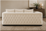 Luxury Living Chesterfield Corner Sofa - Modern Chesterfield Corner Sofa - Chesterfield 4-Seater - Image 4