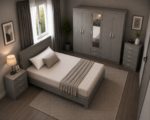 Dream Bedroom Package with Large Storage Wardrobe
