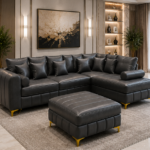 Lilly 4 seater sofa - Premium Lilly L-Shape Sofa