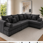 Lilly L Shape Sofa - Lilly 4 seater sofa - Lilly Luxury Corner Sofa