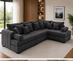 Lilly L Shape Sofa - Lilly 4 seater sofa - Lilly Luxury Corner Sofa - Image 2