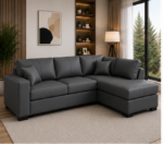 Luxury 4 Seater Corner Sofa - Dylan Modern Living Sofa – Dylan Elegant Corner Sofa - Image 4