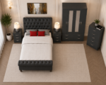 Luxury Bedroom Ensemble with Matching Furniture Pieces - Image 3