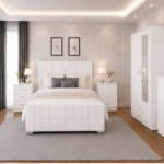 Complete Bedroom Furniture Package – Bed, Wardrobe & Drawers