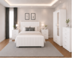 Complete Bedroom Furniture Package – Bed, Wardrobe & Drawers - Image 4