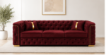 Royal Ambassador Chesterfield 3-Seater Sofa - Chesterfield 3-Seater Sofa - Image 2