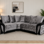 Shanon 4 Seater Corner Sofa – Designer Fabric Corner Suite