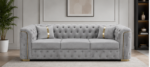 Premium Chesterfield 3-Seater Couch - Chesterfield 3-Seater Couch - Image 3