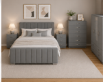 Modern Bedroom Furniture Collection - Elegant Bedroom Set with Wardrobe - Image 3