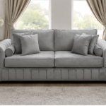 Lilly 3+2 Seater Sofa - Grey Lilly 3+2 Sofa Set