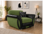 Shannon One Seater Green Sofa - Modern Home Shannon One Seater - Image 2