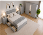 Matching Bedroom Furnishings with Practical Storage Features - Image 4