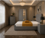 Luxury Double Bed with 2 Door Wardrobe & Chest of Drawers - Image 2