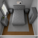 Stylish Master Bedroom Furniture Package in Modern Design - Image 2