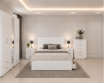 Space-Saving Bedroom Collection with Large Wardrobe, Bed and Storage Solutions