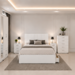 Space-Saving Bedroom Collection with Large Wardrobe, Bed and Storage Solutions