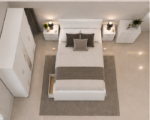 Space-Saving Bedroom Collection with Large Wardrobe, Bed and Storage Solutions - Image 3