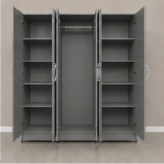 Grand Storage 6 Door Wardrobe - Modern Bedroom Storage Cabinet - Image 4