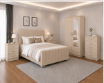Contemporary Grey Bedroom Furniture Set for Modern Homes - Image 3