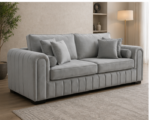Lilly 3+2 Seater Sofa - Grey Lilly 3+2 Sofa Set - Image 2