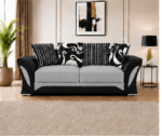 Shannon Light Grey 3 Seater Sofa - Contemporary Living Room Furniture