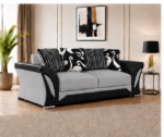 Shannon Light Grey 3 Seater Sofa - Contemporary Living Room Furniture - Image 2