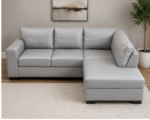 Leather 4 Seater Corner Sofa - Premium Dylan 4-Seater Leather L Shape Sofa - Image 2
