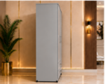 Stylish Light Grey 4 door Wardrobe – 2 Drawers and 2 Mirrors - Image 4