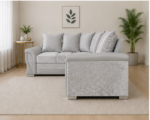 Shanon 4 Seater Corner Sofa – Shannon Elegant 4 Seater L Shape Sofa - Image 2