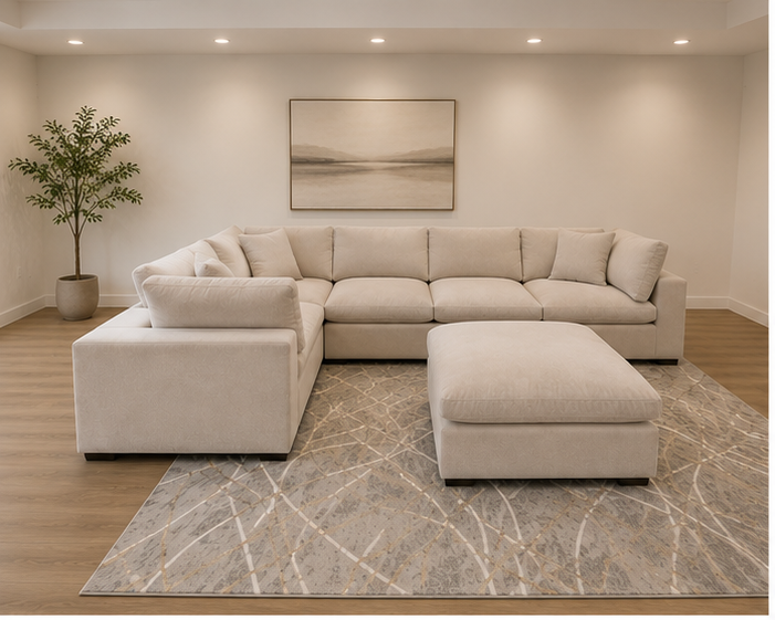 Dylan 5 Seater L Shape Corner Sofa