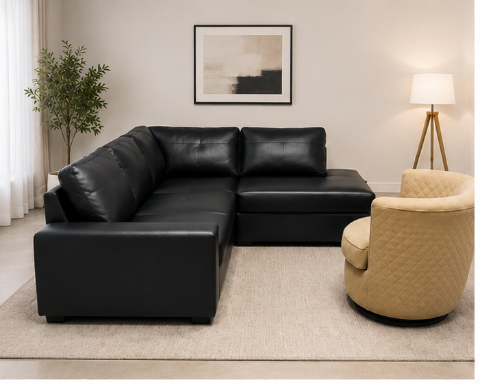 modern_sofa_angle_1 Dylan 4 Seater Leather Sofa - Image 1