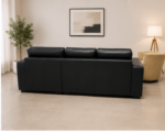 Dylan 4 Seater Leather Sofa - Image 4