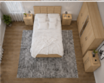 Ultimate Oak Bedroom Storage Set – Bed, Wardrobe & Drawer Unit - Image 5