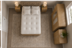 Elegant Double Bed Suite with 3 Door Wardrobe, Bedside Tables and Storage Chest - Image 4