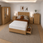Complete Bedroom Furniture Package - Contemporary Bedroom Essentials Set