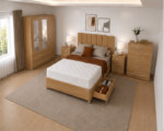 Complete Bedroom Furniture Package - Contemporary Bedroom Essentials Set - Image 5