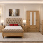 Contemporary Bedroom Collection with Matching Furnishings