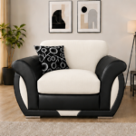 Shannon One Seater Off White Sofa - Stylish Shannon Accent Chair